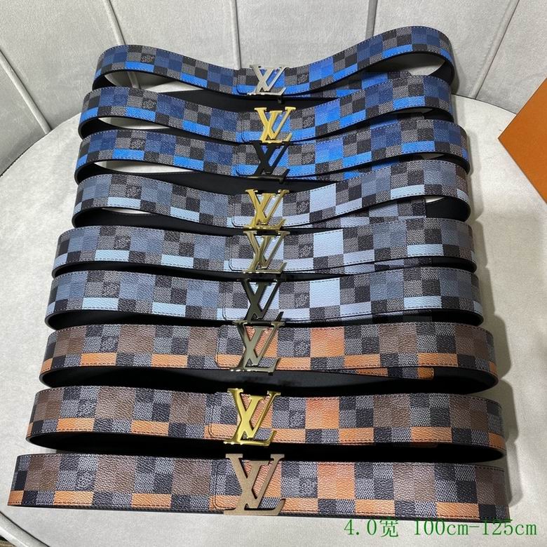 LV Belt 40mmX95-125CM 7D (903)
